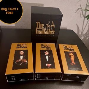 🌟”The Godfather” Collection (VHS)